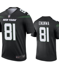 New York Jets Quincy Enunwa Black 2019 Color Rush Legend Jersey - Mens
