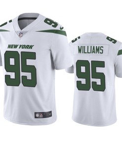 New York Jets Quinnen Williams 2019 Nfl Draft White Vapor Limited Jersey