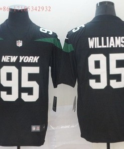 New York Jets Quinnen Williams #95 Nfl 2020 Black Jersey Jersey