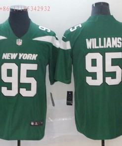 New York Jets Quinnen Williams #95 Nfl 2020 Green Jersey Jersey