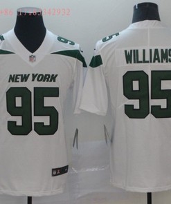 New York Jets Quinnen Williams #95 Nfl 2020 White Jersey Jersey
