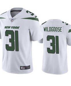 New York Jets Rachad Wildgoose 31 White Vapor Limited Jersey - Men's