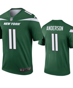 New York Jets Robby Anderson Green 2019 Legend Jersey - Mens