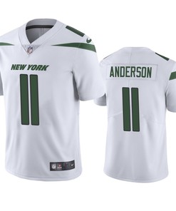 New York Jets Robby Anderson White 2019 Vapor Untouchable Limited Jersey - Mens
