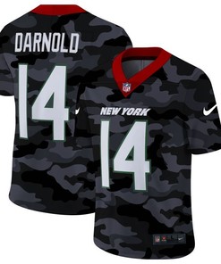 New York Jets Sam Darnold #14 Nfl 2020 Camo Jersey