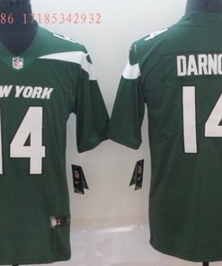 New York Jets Sam Darnold #14 Nfl 2020 Green Jersey Jersey