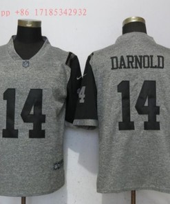 New York Jets Sam Darnold #14 Nfl 2020 Grey Jersey Jersey
