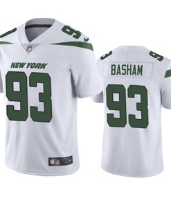 New York Jets Tarell Basham White 2019 Vapor Untouchable Limited Jersey - Mens