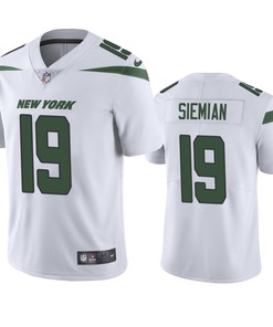 New York Jets Trevor Siemian White 2019 Vapor Untouchable Limited Jersey - Mens