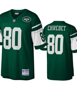 New York Jets Wayne Chrebet Green Legacy Replica Jersey