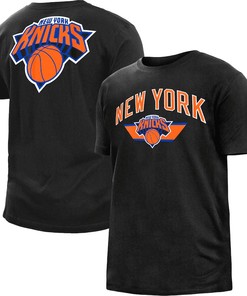 New York Knicks New Era 2022/23 City Edition T-Shirt - Black