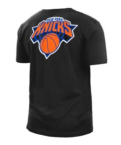 New York Knicks New Era 2022/23 City Edition T-Shirt - Black