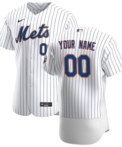 New York Mets 2020 Mlb Personalized Custom White Custom Jersey