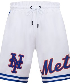 New York Mets Team Logo Shorts - White, Men