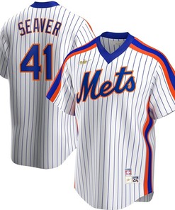 New York Mets Tom Seaver #41 2020 Mlb White Jersey