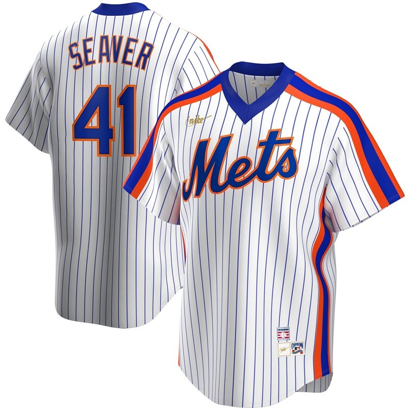 New York Mets Tom Seaver #41 2020 Mlb White Jersey