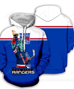 New York Rangers 3D Hoodie Zip Hoodies 03