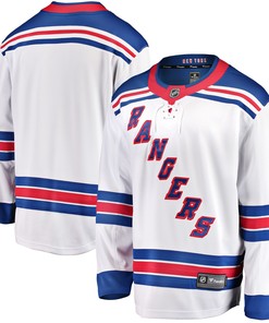 New York Rangers Fanatics Branded Breakaway Away Jersey White Nhl