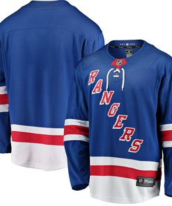 New York Rangers Fanatics Branded Breakaway Home Jersey Blue Nhl