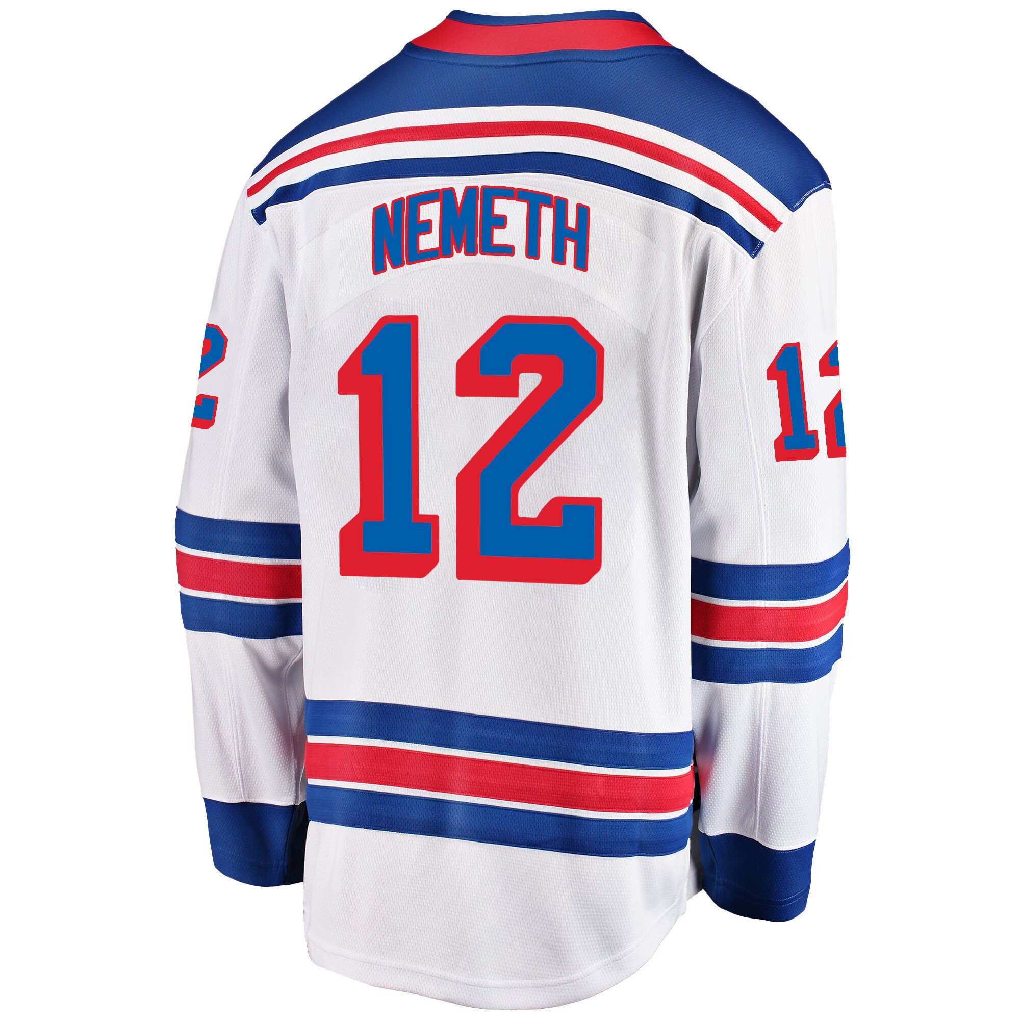 New York Rangers Patrik Nemeth 12 Away 2022 Stanley Cup Final Breakaway Men Jersey - White