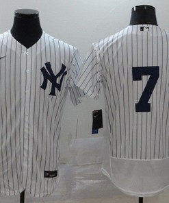 New York Yankees #7 Mickey Mantle 2020 Mlb White Jersey