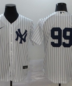 New York Yankees #99 Aaron Judge 2020 Mlb White Jersey