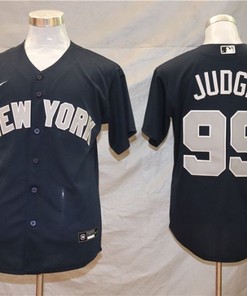 New York Yankees Aaron Judge #99 2020 Mlb Black Blue Jersey