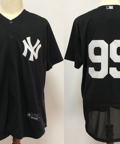 New York Yankees Aaron Judge #99 2020 Mlb Black Jersey