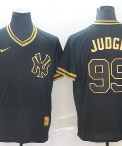 New York Yankees Aaron Judge #99 2020 Mlb Black Jersey
