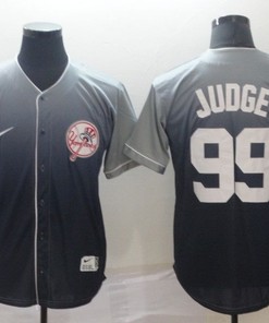 New York Yankees Aaron Judge #99 2020 Mlb Gradient Black Jersey
