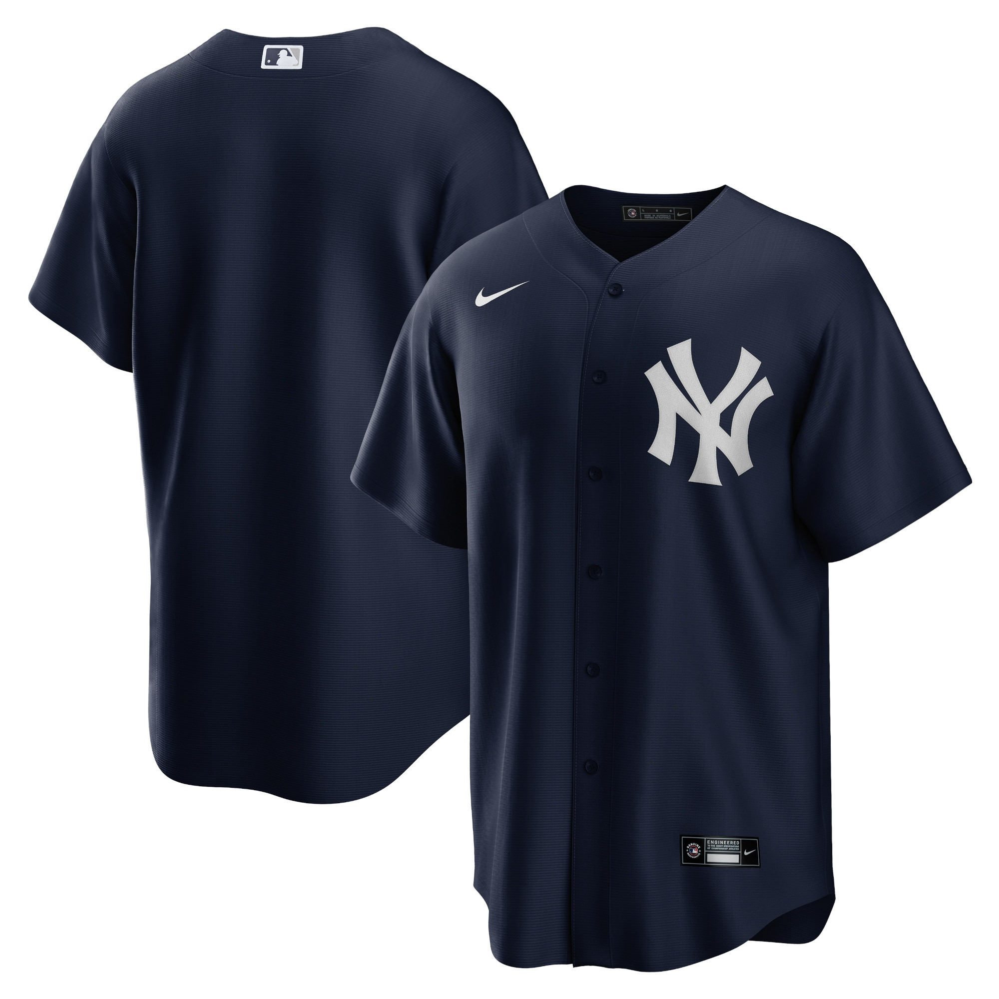 New York Yankees Alternate Replica Team Jersey - Navy Mlb