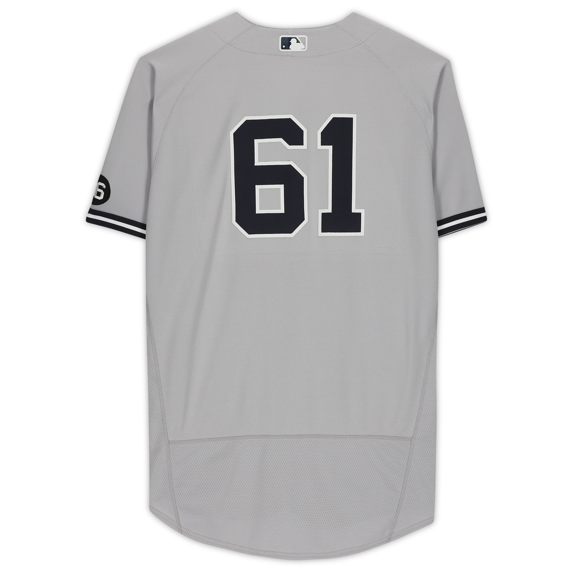 New York Yankees Fanatics Team-issued Gray #61 Jersey From The 2021 Mlb Season
