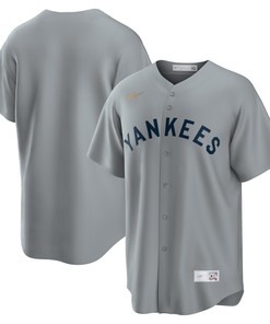 New York Yankees Road Cooperstown Collection Team Jersey - Gray Mlb