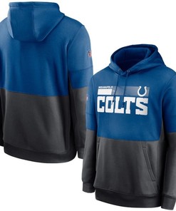 Nfl 2020 Blue Hoodie Jersey