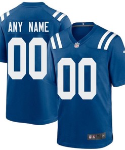 Nfl 2020 Personalized Custom Cobalt Custom Jersey