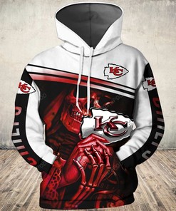 Nfl Kansas City Chiefs 3D Hoodie Zip Hoodie Style 2
