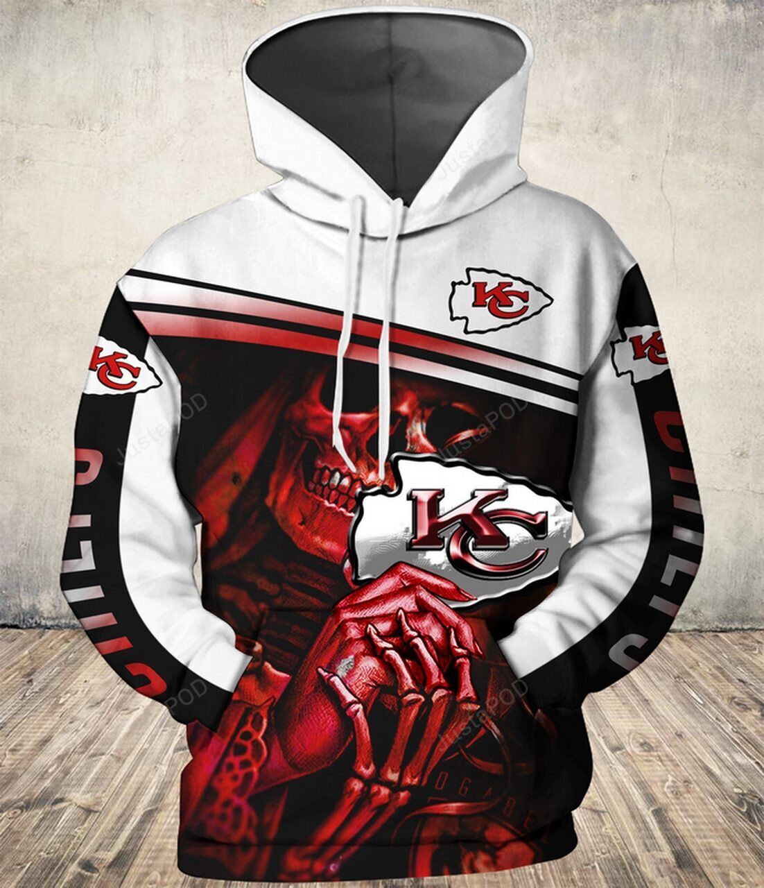 Nfl Kansas City Chiefs 3D Hoodie Zip Hoodie Style 2