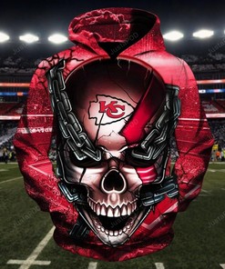 Nfl Kansas City Chiefs 3D Hoodie Zip Hoodie Style 7