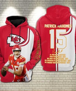 Nfl Patrick Mahomes Kansas City Chiefs Super Bowl Liv 2020 3D Hoodie Zip Hoodie