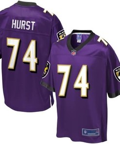 Nfl Pro Line Mens Baltimore Ravens James Hurst Team Color Jersey