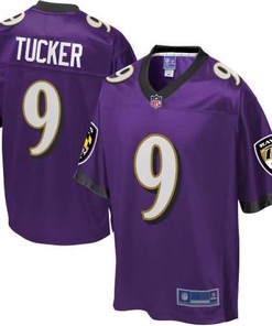 Nfl Pro Line Mens Baltimore Ravens Justin Tucker Team Color Jersey -