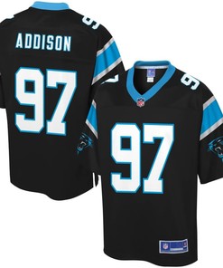 Nfl Pro Line Mens Carolina Panthers Mario Addison Team Color Jersey