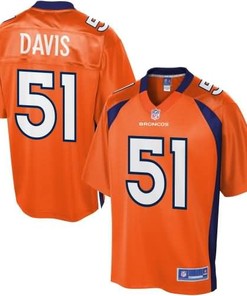 Nfl Pro Line Mens Denver Broncos Todd Davis Team Color Jersey