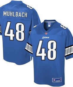 Nfl Pro Line Mens Detroit Lions Don Muhlbach Team Color Nfl Jersey