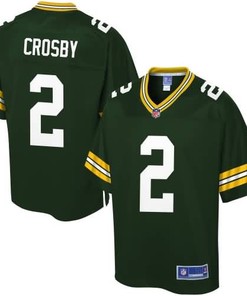 Nfl Pro Line Mens Green Bay Packers Mason Crosby Team Color Jersey