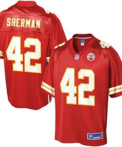 Nfl Pro Line Mens Kansas City Chiefs Anthony Sherman Team Color Jersey