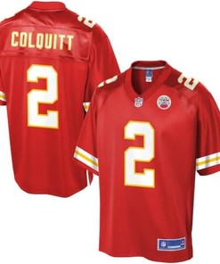 Nfl Pro Line Mens Kansas City Chiefs Dustin Colquitt Team Color Jersey