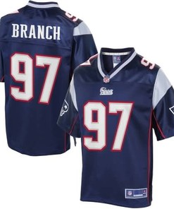 Nfl Pro Line Mens New England Patriots Alan Branch Team Color Jersey
