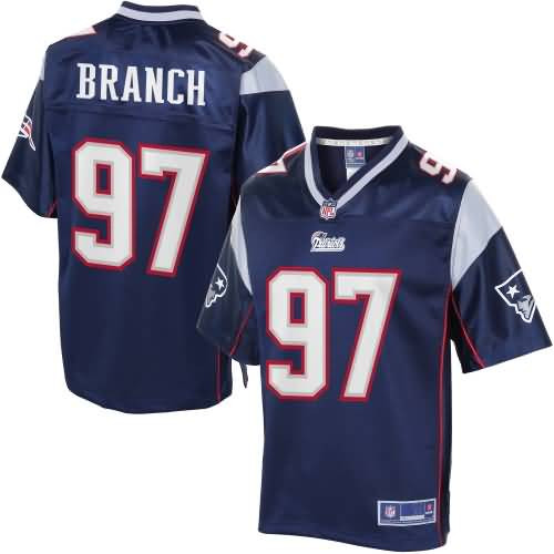 Nfl Pro Line Mens New England Patriots Alan Branch Team Color Jersey