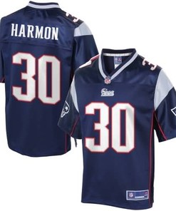 Nfl Pro Line Mens New England Patriots Duron Harmon Team Color Jersey